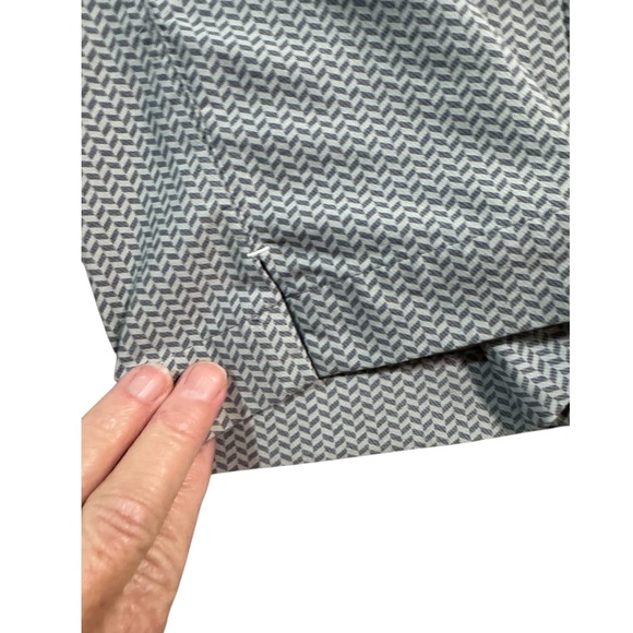 Nike Golf Tour Performance Dri-Fit Mens 38x34 Pants Geometric Print Stretch Gray - Picture 3 of 8